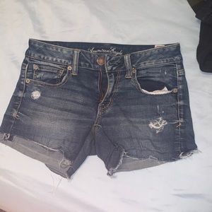 American eagle jean shorts